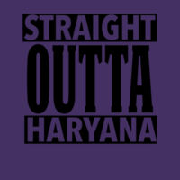 STRAIGHT OUTTA HARYANA Design