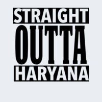 STRAIGHT OUTTA HARYANA Design