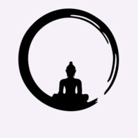 BUDDHA IN CIRCLE Design