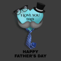 I Love U Dad Design