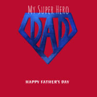 Super Hero Dad Design